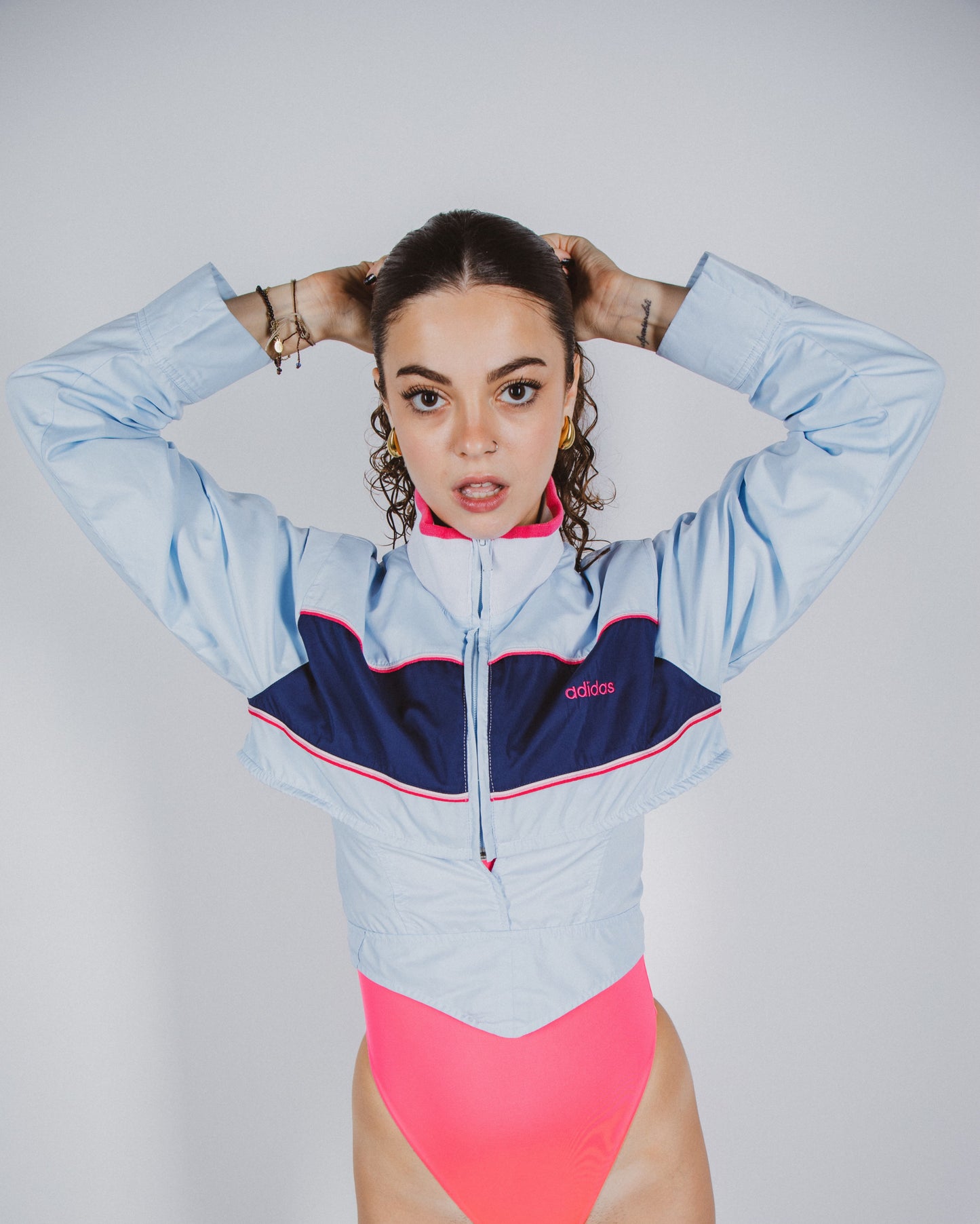 SET Reworked Chaqueta Crop + Top Adidas