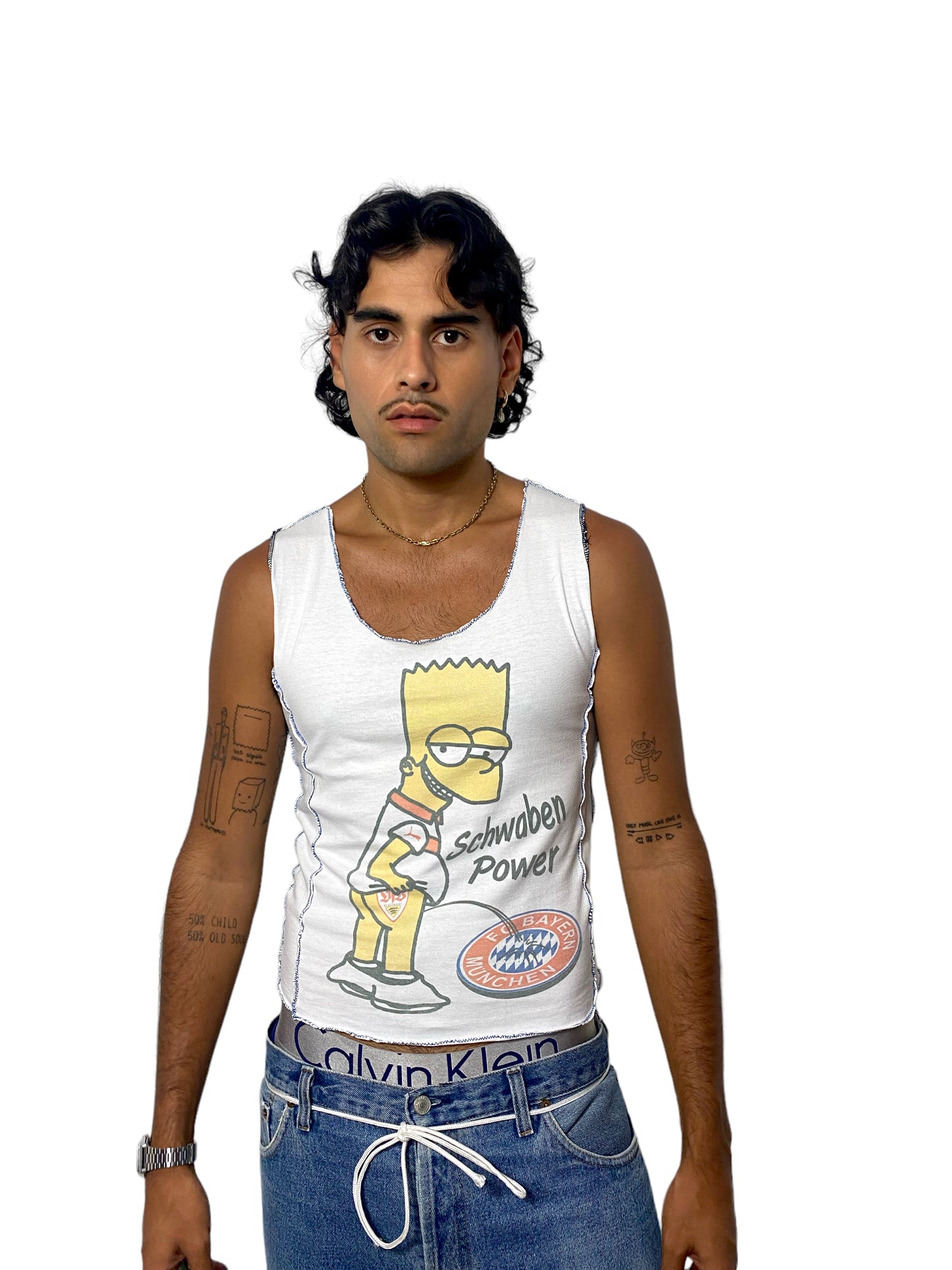 Camiseta Reworked Bart
