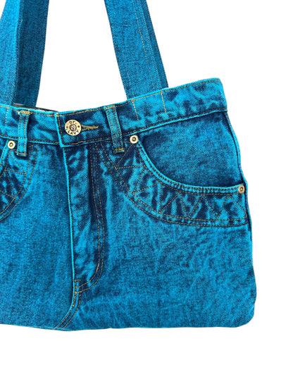 Bolso Reworked Reversible Blue Denim