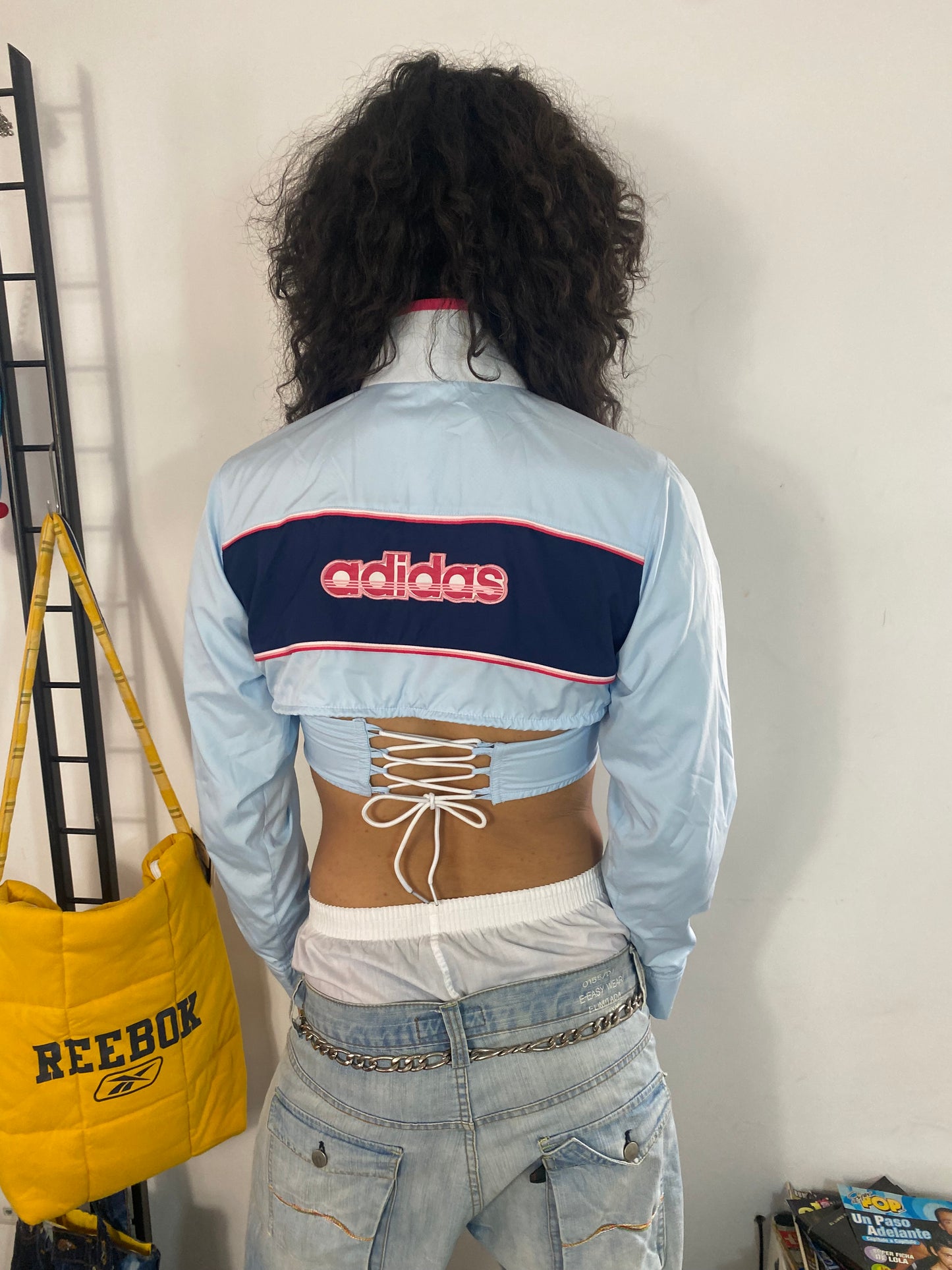 SET Reworked Chaqueta Crop + Top Adidas